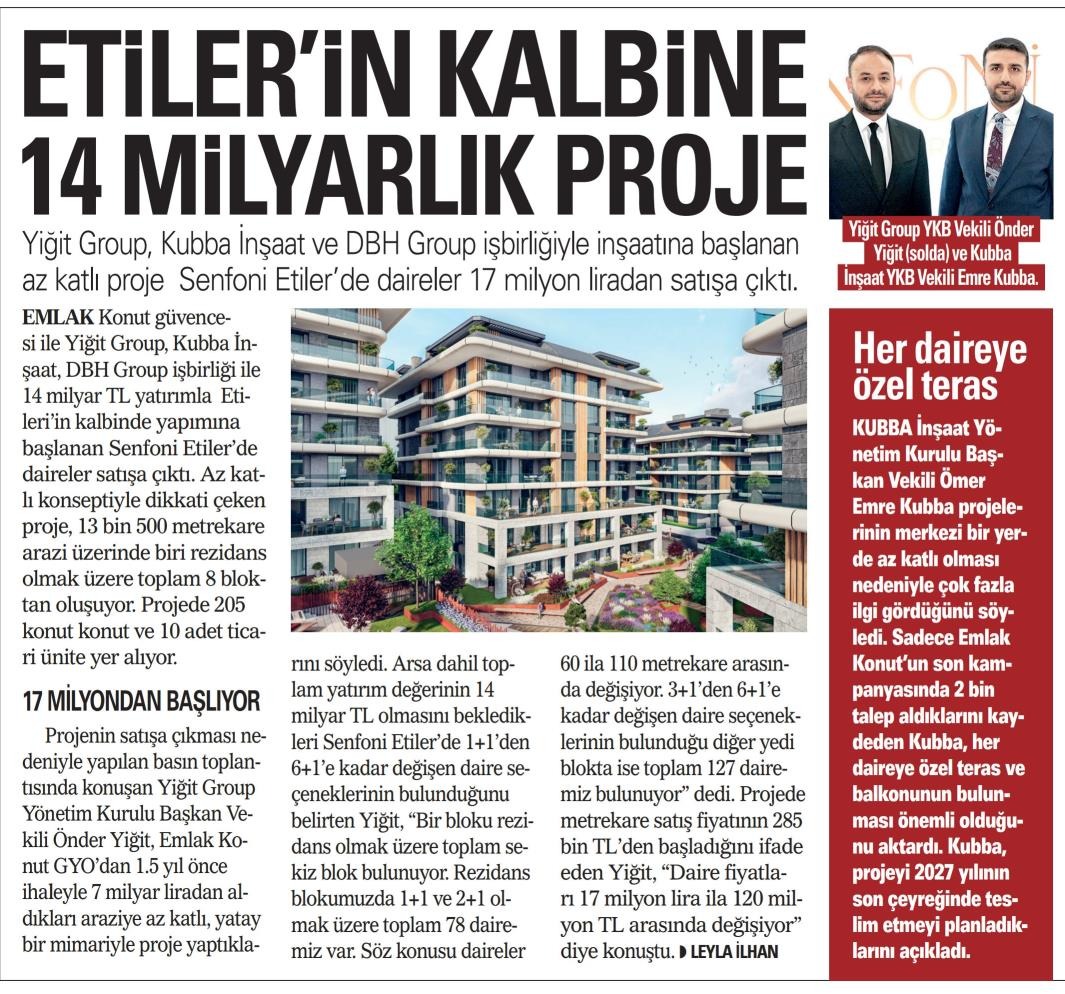 Etiler'in Kalbine 14 Milyarlık Proje
